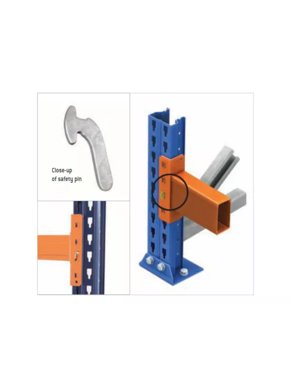 Mecalux Pallet Racking Locking Pins